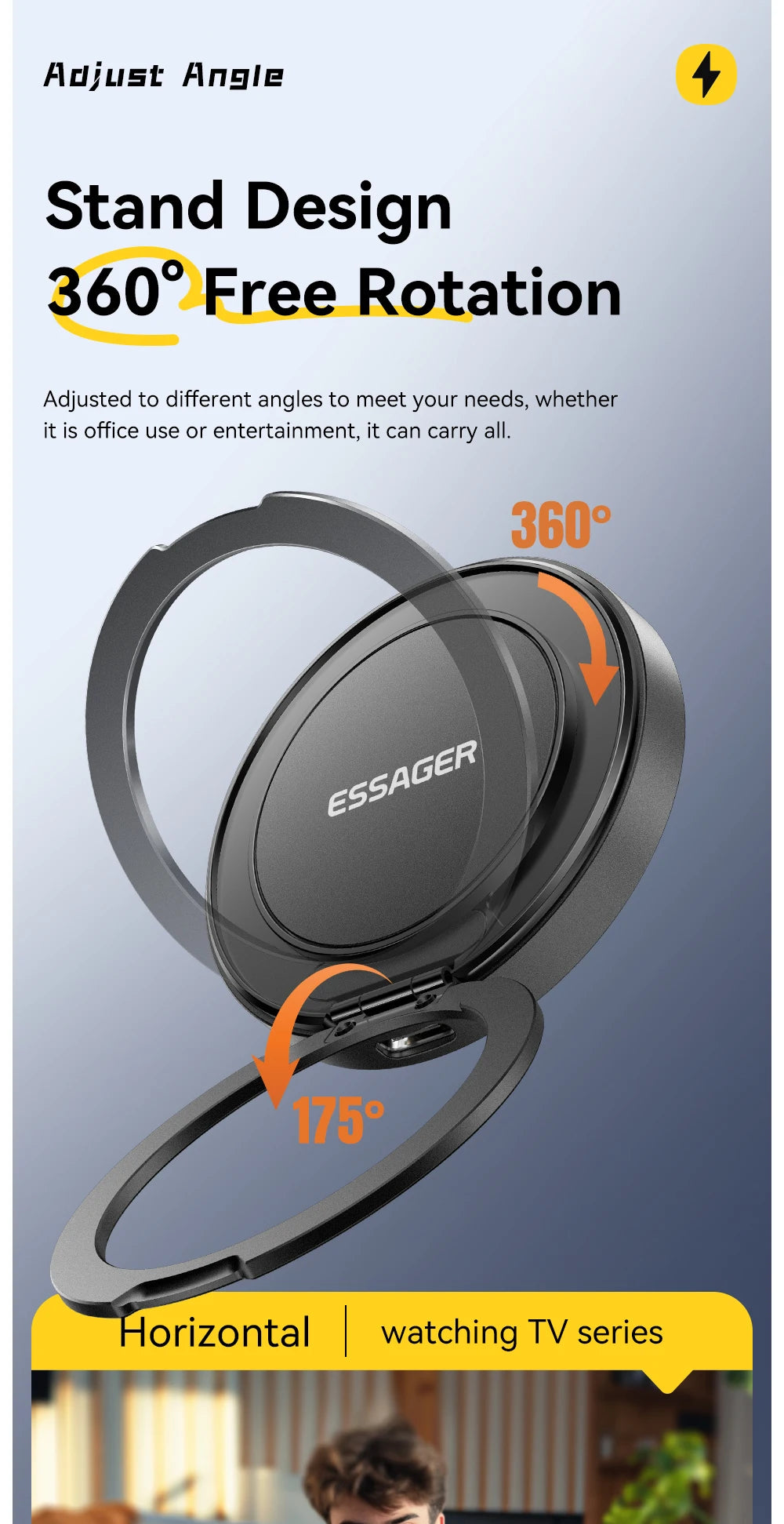 Essager Magnetic Wireless iPhone Charger