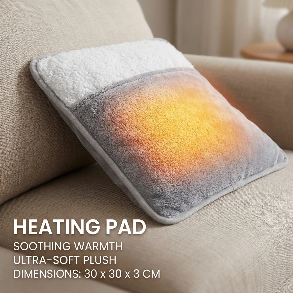 Heated Foot Warmer Pad – USB Powered Plush Heater for Warm, Comfortable Nights
