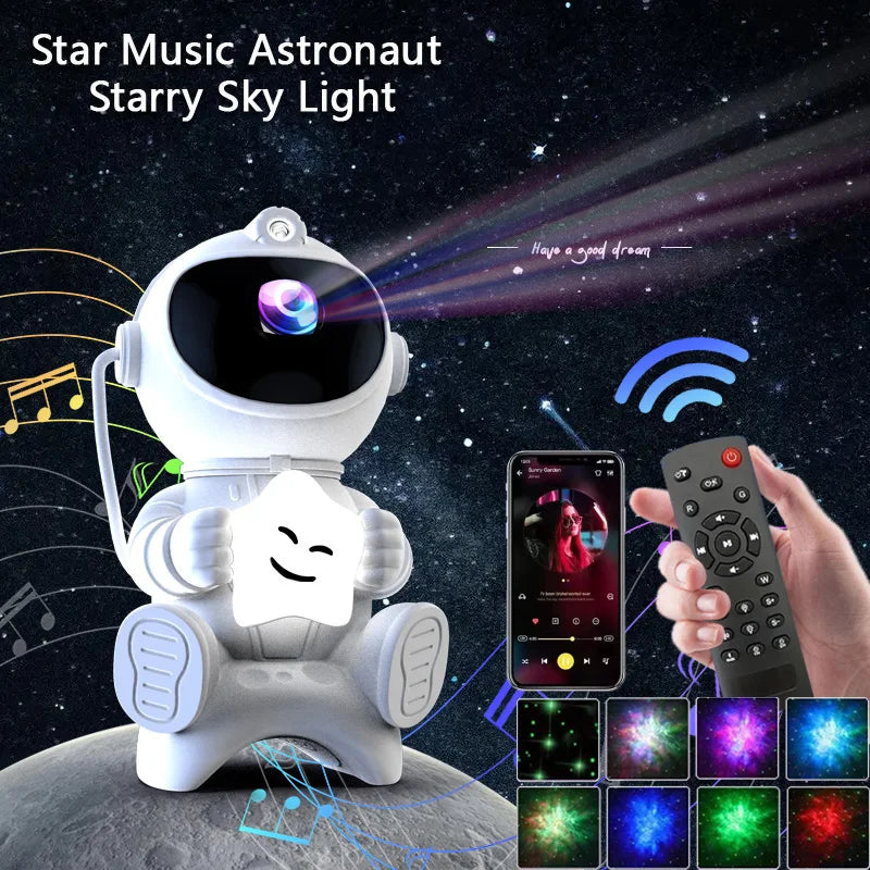 Astronaut LED Star Night Projector