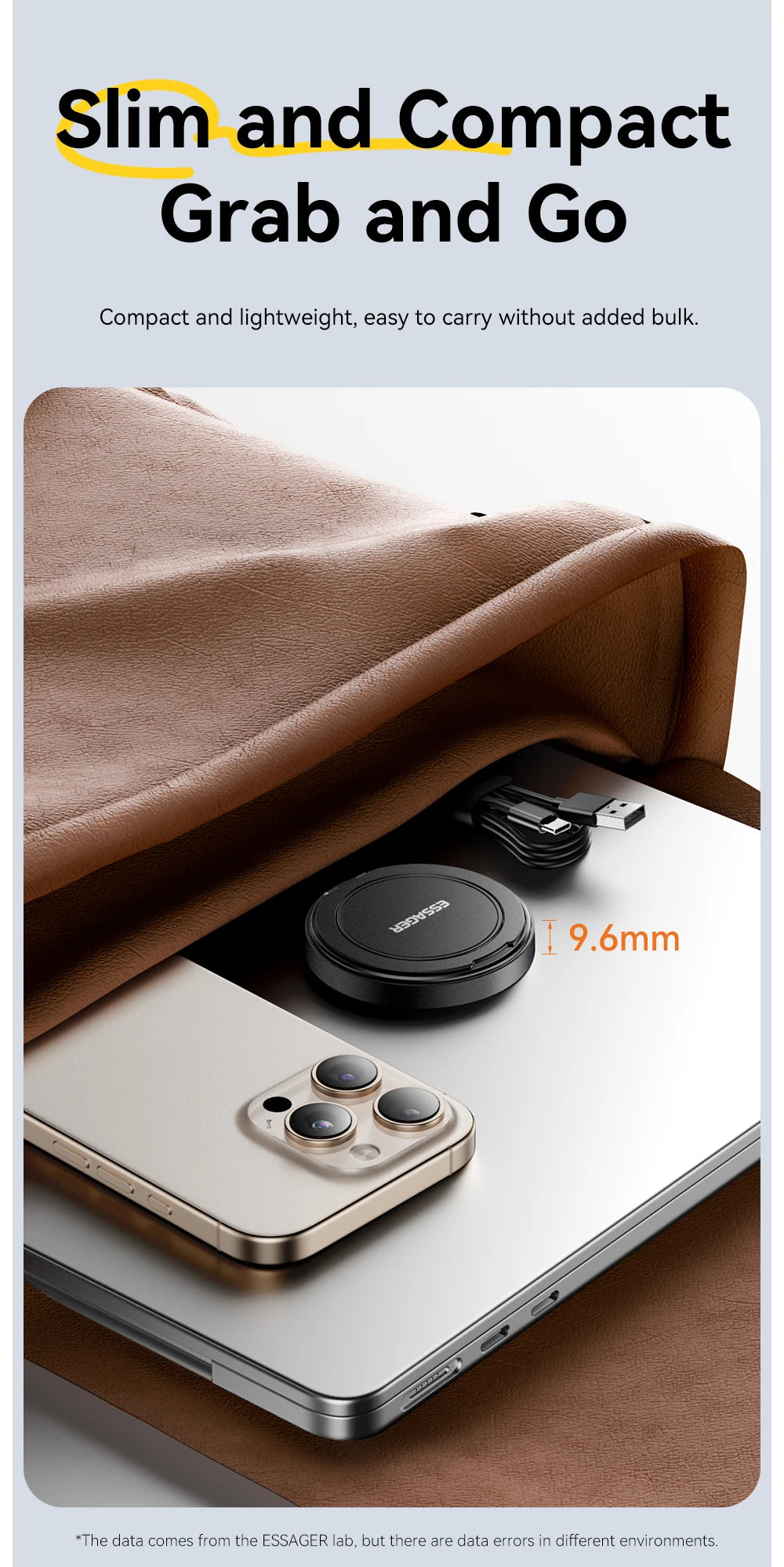 Essager Magnetic Wireless iPhone Charger
