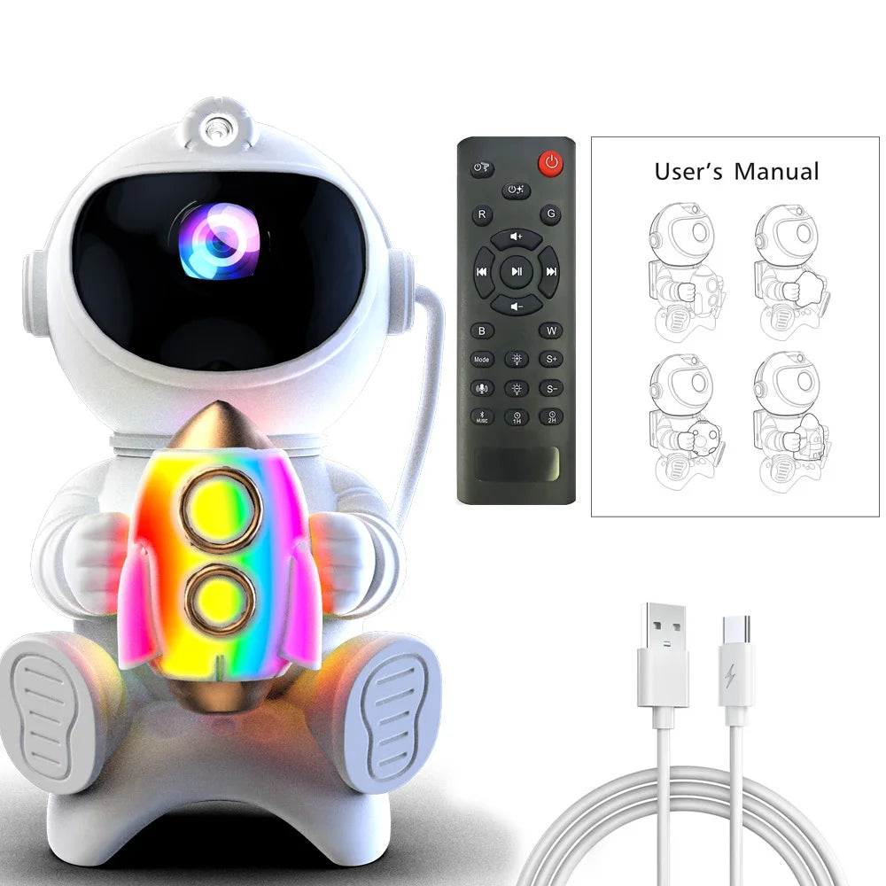 Astronaut LED Star Night Projector