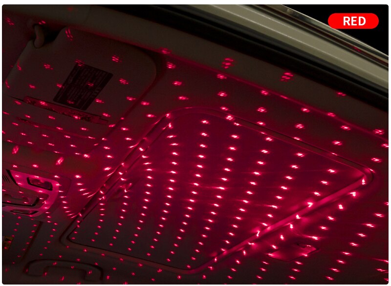 LED Starry Sky Lamp Car Light