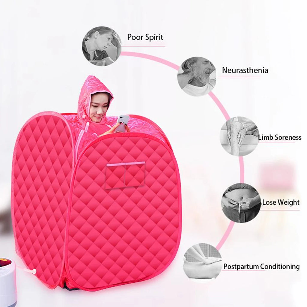 Portable Steam Sauna Tent – Foldable Home Spa for Full-Body Relaxation