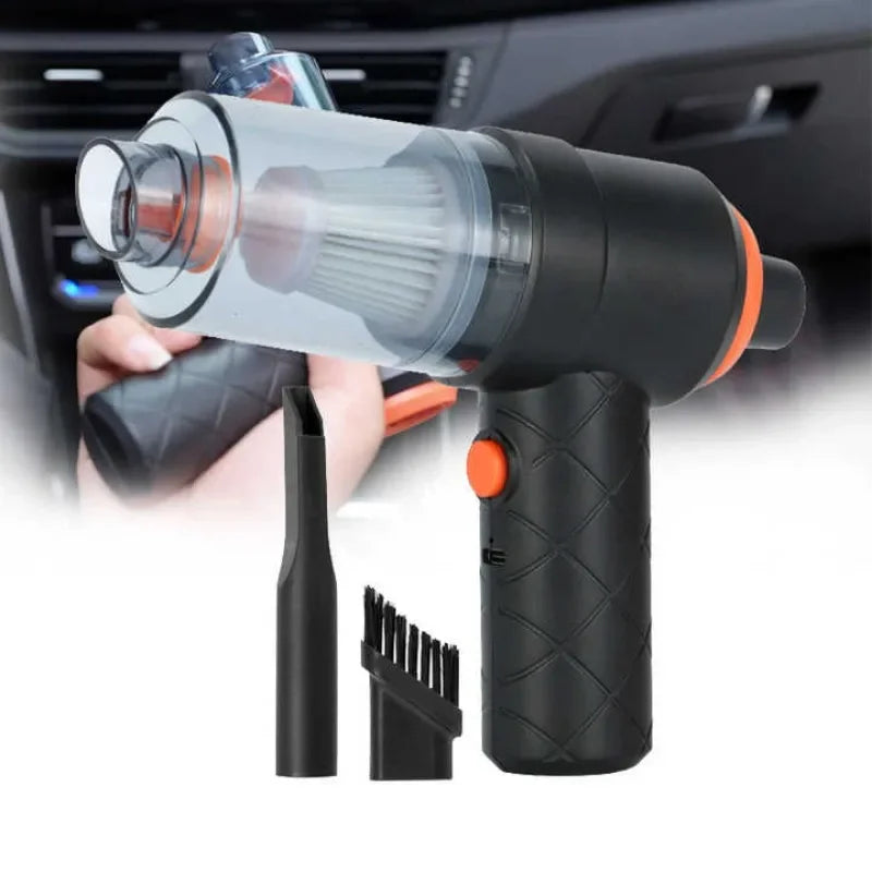 Portable Cordless Vacuum – Compact High-Suction Cleaner for Car, Home & Pet Hair