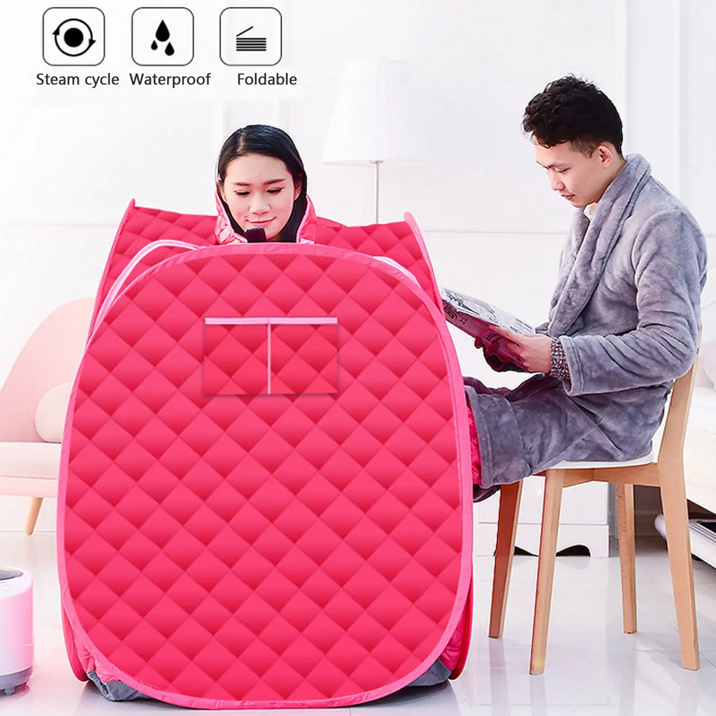 Portable Steam Sauna Tent – Foldable Home Spa for Full-Body Relaxation