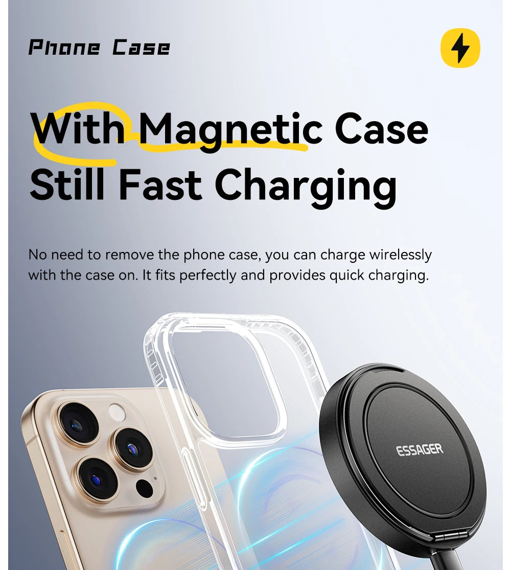 Essager Magnetic Wireless iPhone Charger