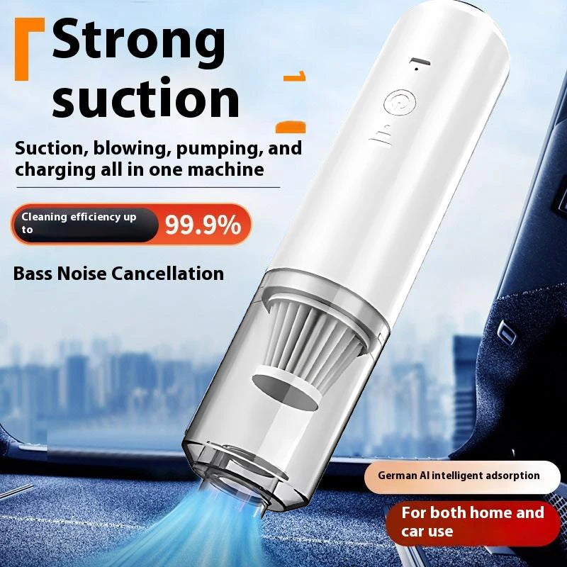 Portable Car Vacuum – Compact, Powerful & Rechargeable Cleaning Solution