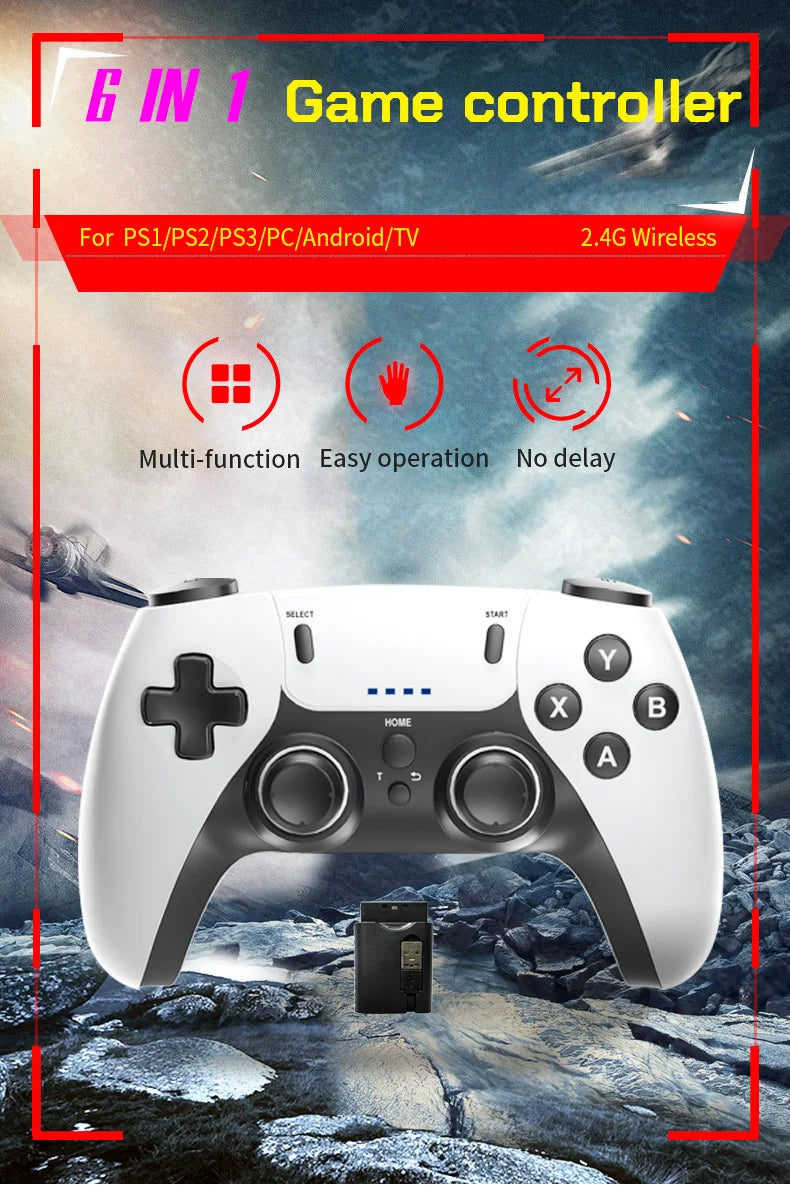 Wireless Gaming Controller compatible with PS5/PS4/PS3/XBOX