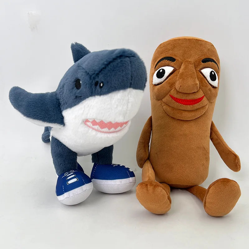 TUNG TUNG TUNG Sahur (A)  and Tralalero Tralala (B) Plushie