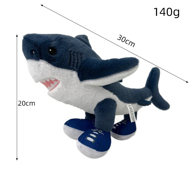 TUNG TUNG TUNG Sahur (A)  and Tralalero Tralala (B) Plushie