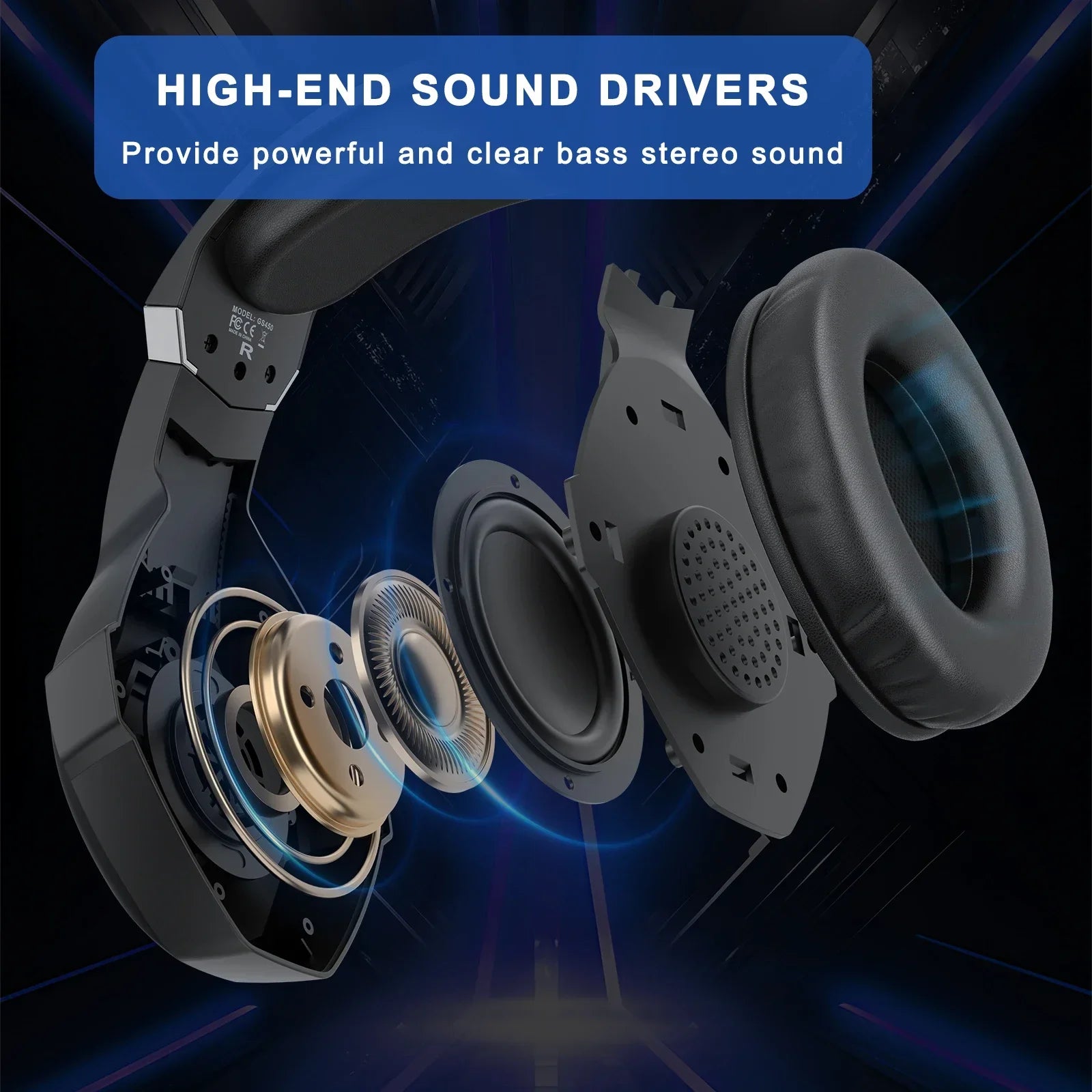 Wired Gaming Headset PS5 PS4 XBOX