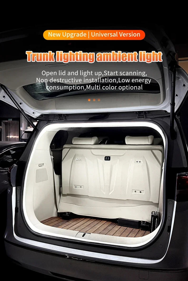 Wireless LED Trunk Light Strip with Motion Sensor