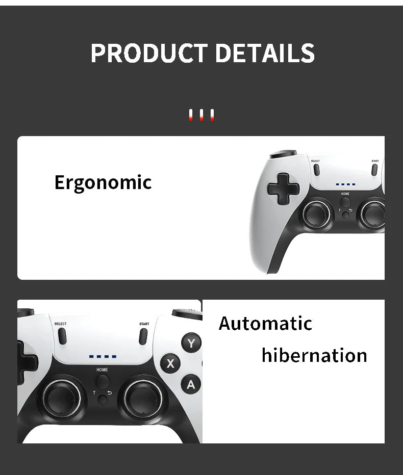 Wireless Gaming Controller compatible with PS5/PS4/PS3/XBOX