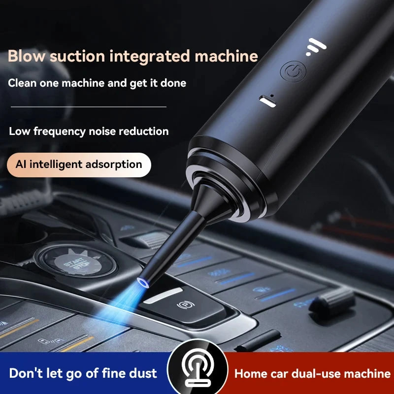 Portable Car Vacuum – Compact, Powerful & Rechargeable Cleaning Solution