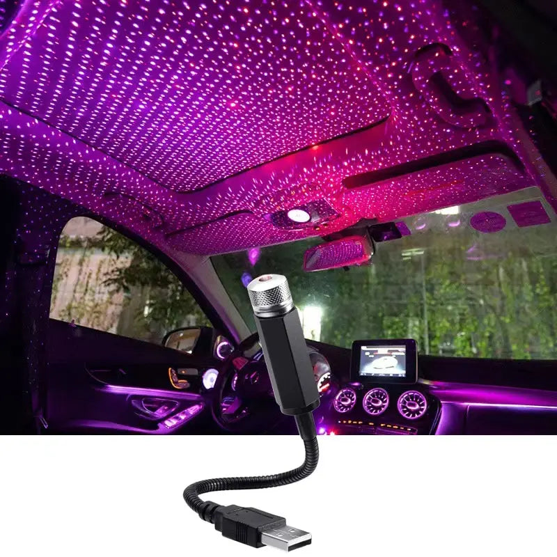 LED Starry Sky Lamp Car Light