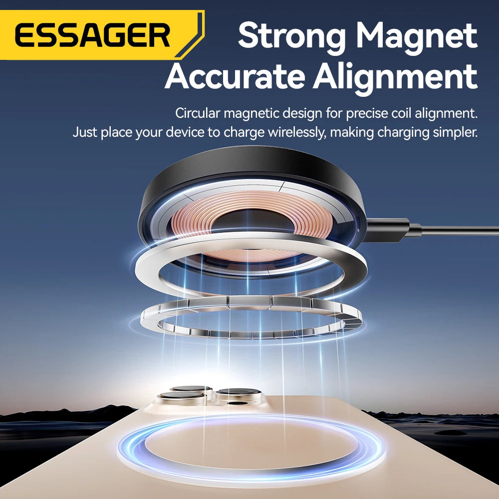 Essager Magnetic Wireless iPhone Charger