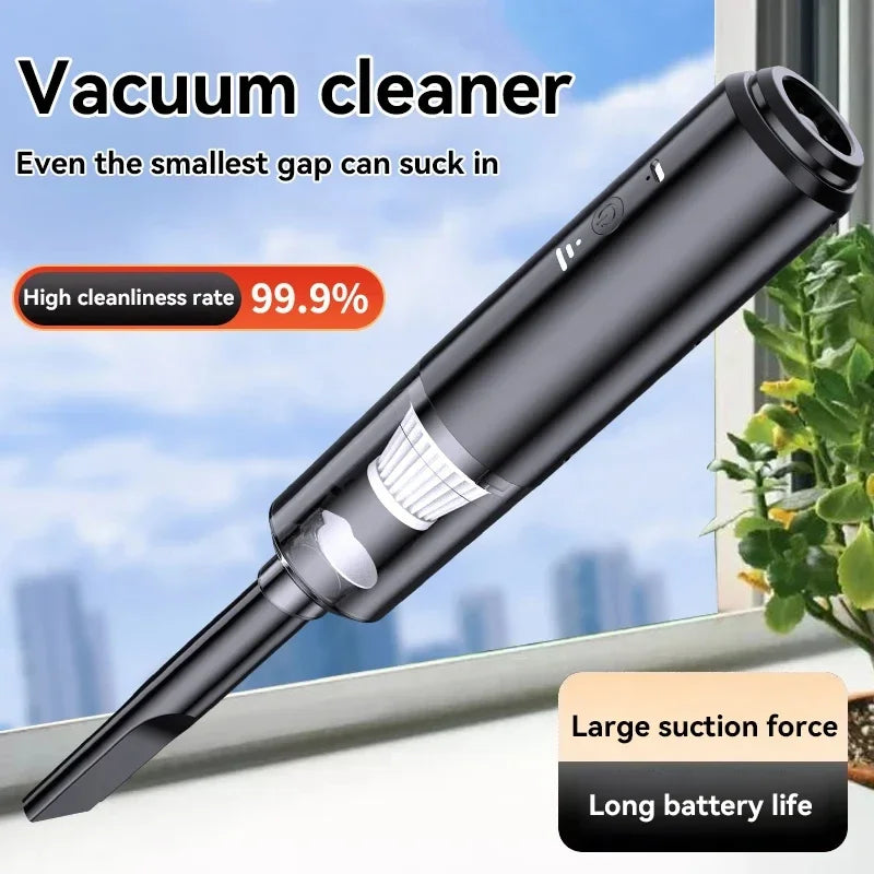 Portable Car Vacuum – Compact, Powerful & Rechargeable Cleaning Solution