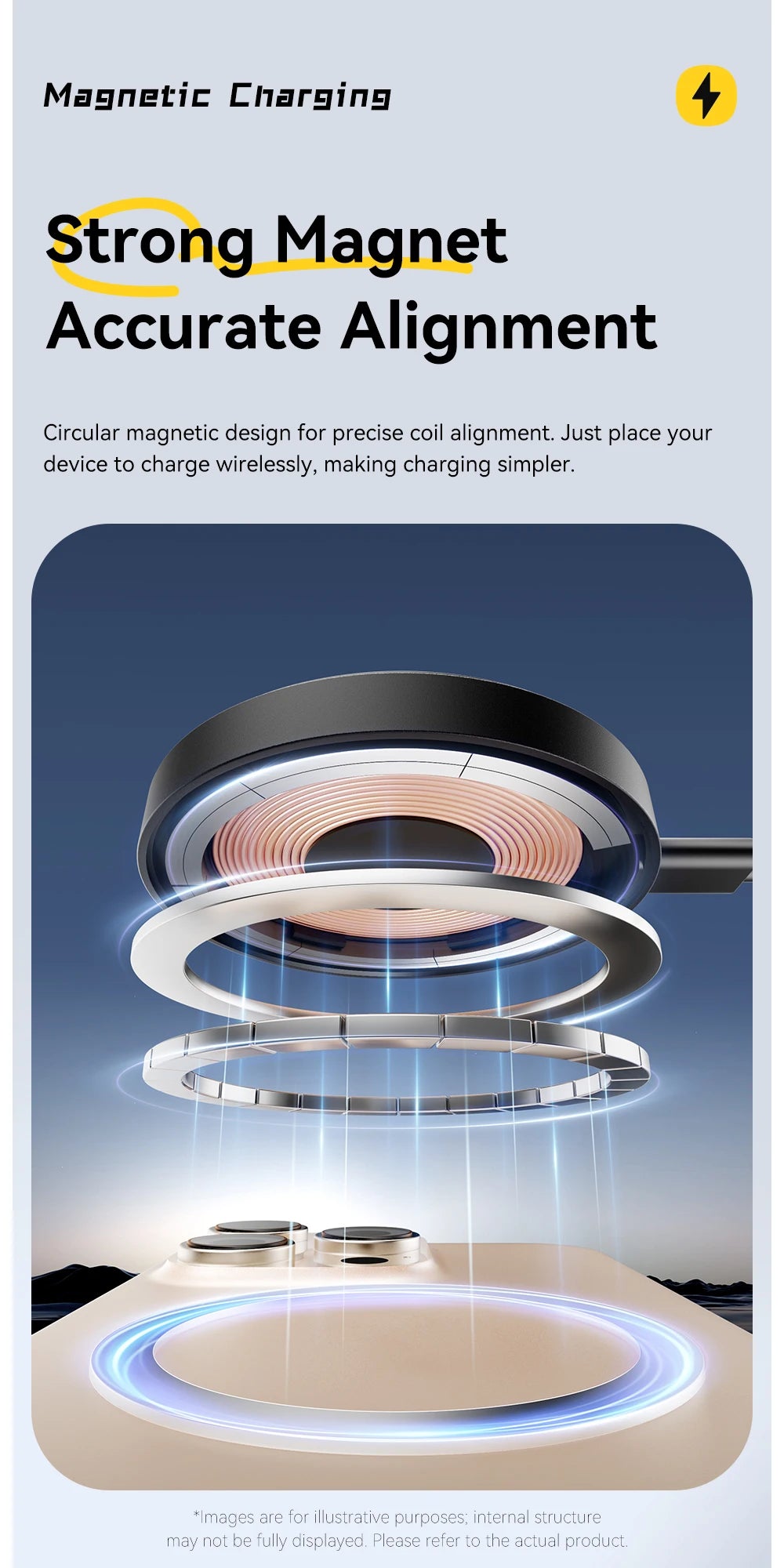 Essager Magnetic Wireless iPhone Charger
